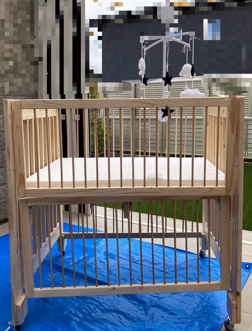 ベビーベッドを自作！なんと手作りすると予算は6000円ほど！ DIYセイカの暮らし便り