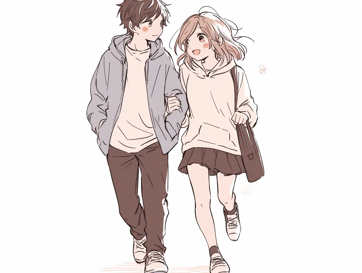 腕組みをするカップルの写真素材103921984- イメージマート