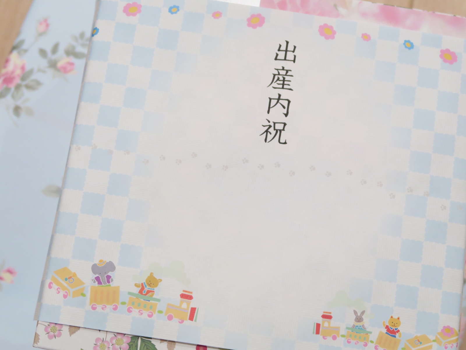 出産報告 はがき文例１枚～即日印刷プリントメイト
