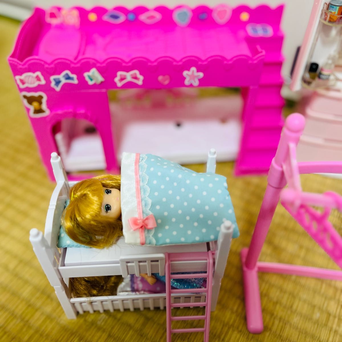 ほっこり時間 リカちゃん、二段ベッド