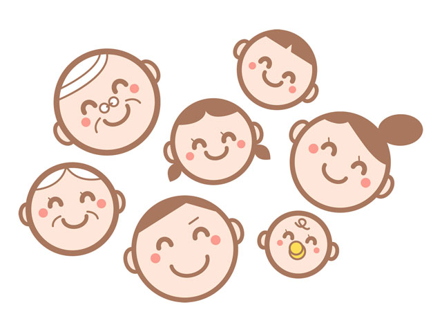 おじいさん・おばあさんのイラスト: ゆるかわいい無料イラスト素材集