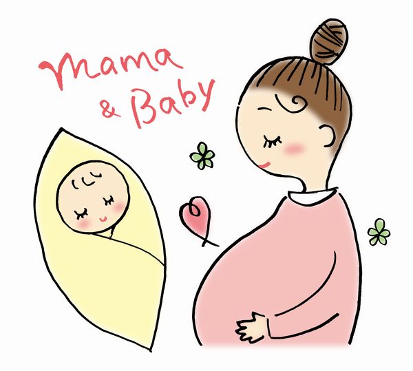 出産祝いの無料デザインテンプレート - デザインAC