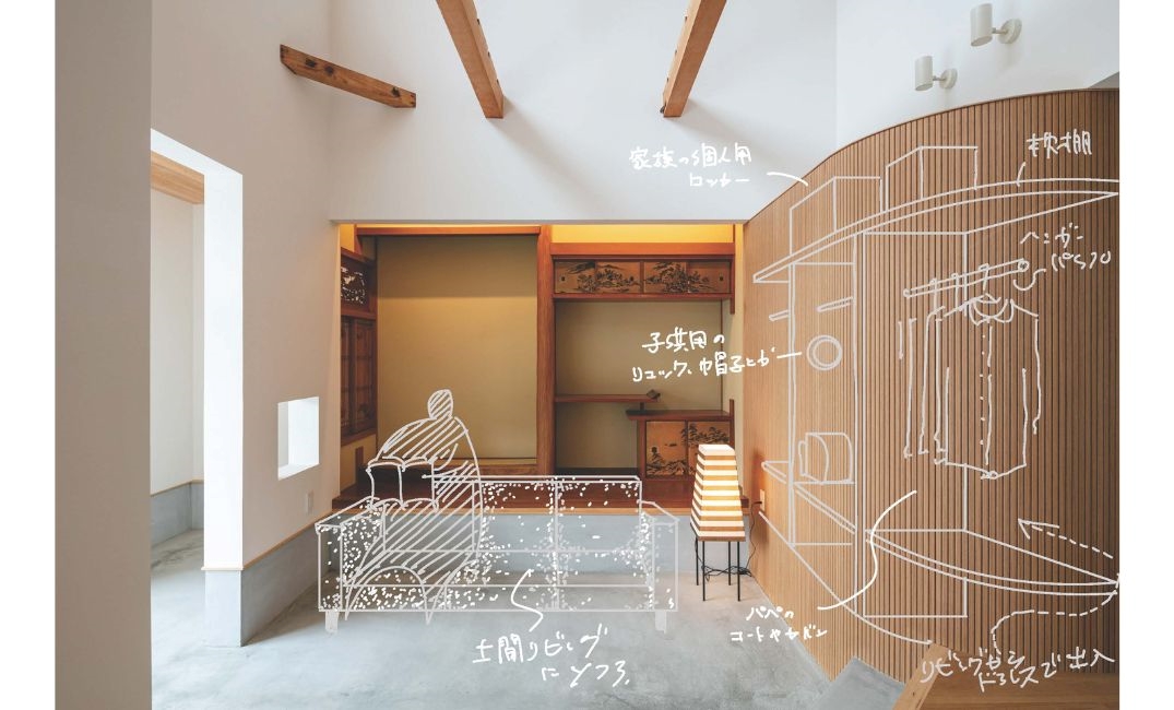 ファミリーロッカーのある間取りでストレス激減 - かじたんノート