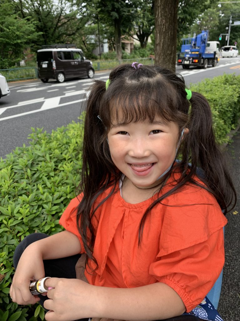 簡単！お子様の前髪カット