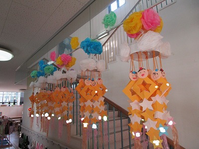 6月の七夕飾り制作 おおぞら吉井社会福祉法人 勇樹会