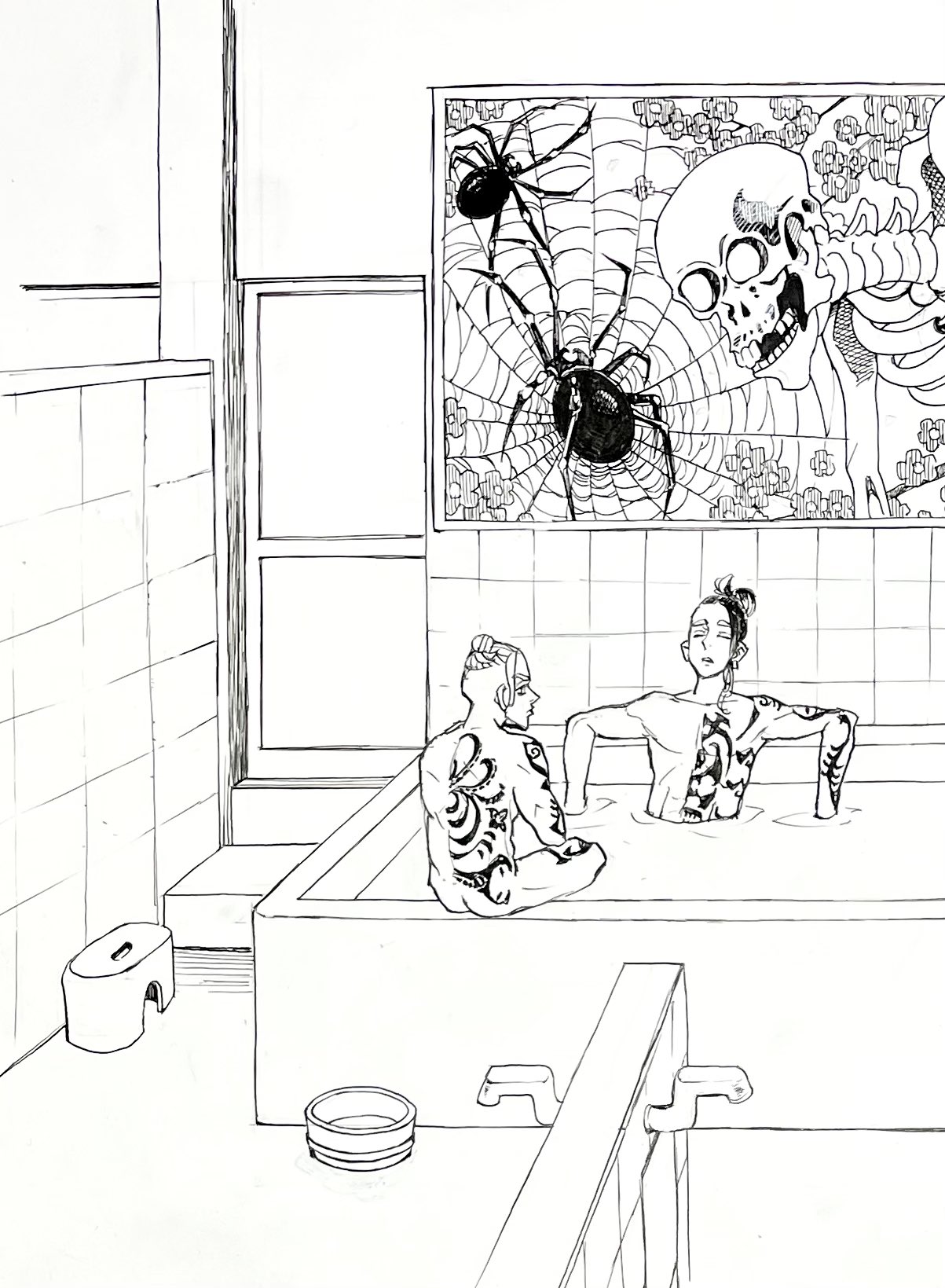 東京卍リベンジャーズ 第46話 戦闘シーン: 柴八戒 河田ソウヤ VS 灰谷兄弟