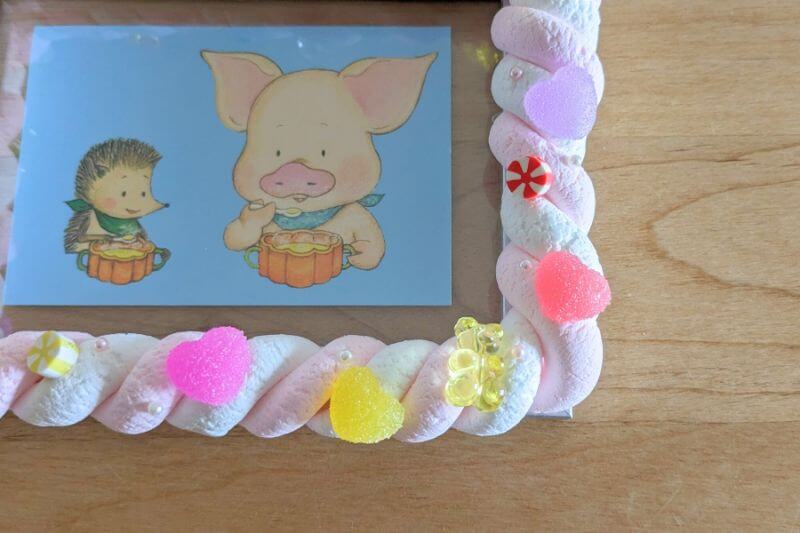 粘土で作るフォトフレームの作り方 手順10インテリア雑貨家具・生活雑貨 アトリエハンドメイドレシピ 作り方 と手作り情報サイト