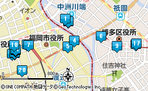 中洲川端駅周辺のおすすめネットカフェ | エキテン