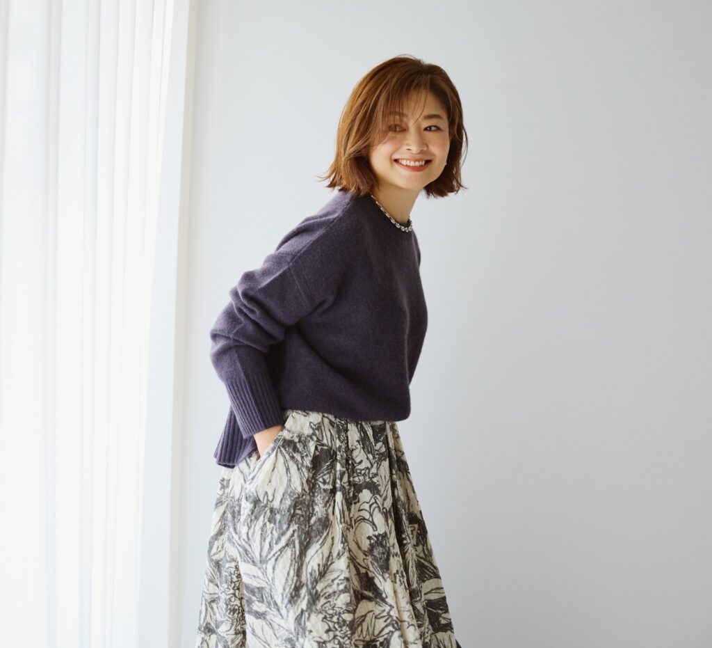 三尋木奈保さんが着こなす冬のDRESS HERSELF - DRESS HERSELF ONLINESHOPドレス ハーセルフオンラインショップ FEATURE&JOURNAL&INFO