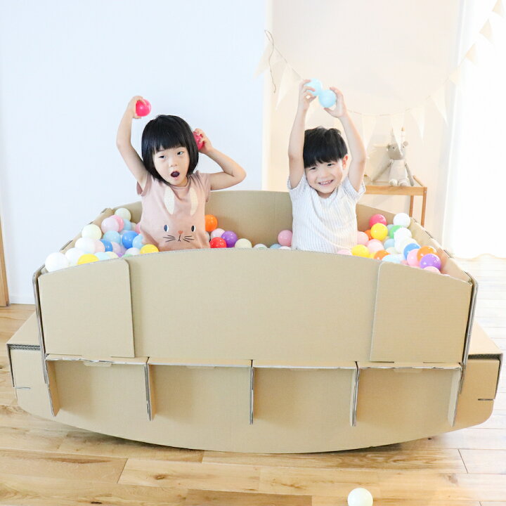 おうち遊びの救世主！今すぐ遊べる段ボール遊び4選たまひよ