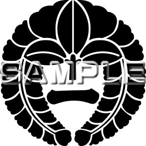 下り藤に十文字紋 さがりふじにじゅうもじ ：家紋のいろは