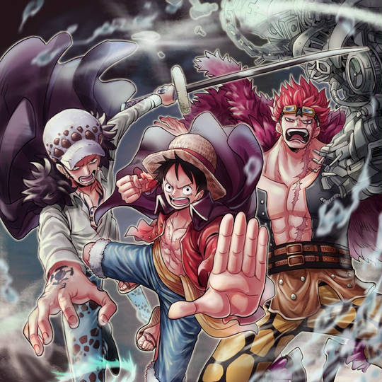 現パロ幼なじみ3船長ルフィトラファルガー・ローユースタスキッドonepieceTikTok