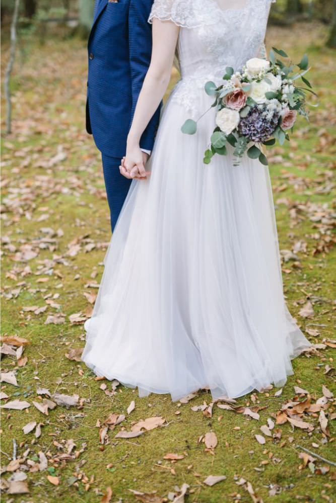 初夏の風物詩あじさいに囲まれた結婚写真あじさいと撮るおしゃれな結婚写真集結婚写真・フォトウェディング専門店フォトメゾンエクラン ecrin