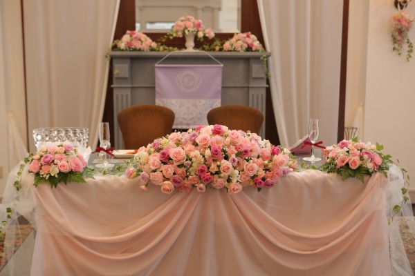 高砂装花 ナチュラル×秋をコンセプトに結婚式レポみんなのウェディング