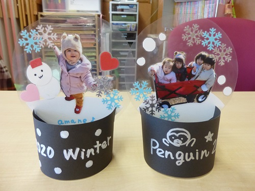 スノードーム 手作り 保育TikTok