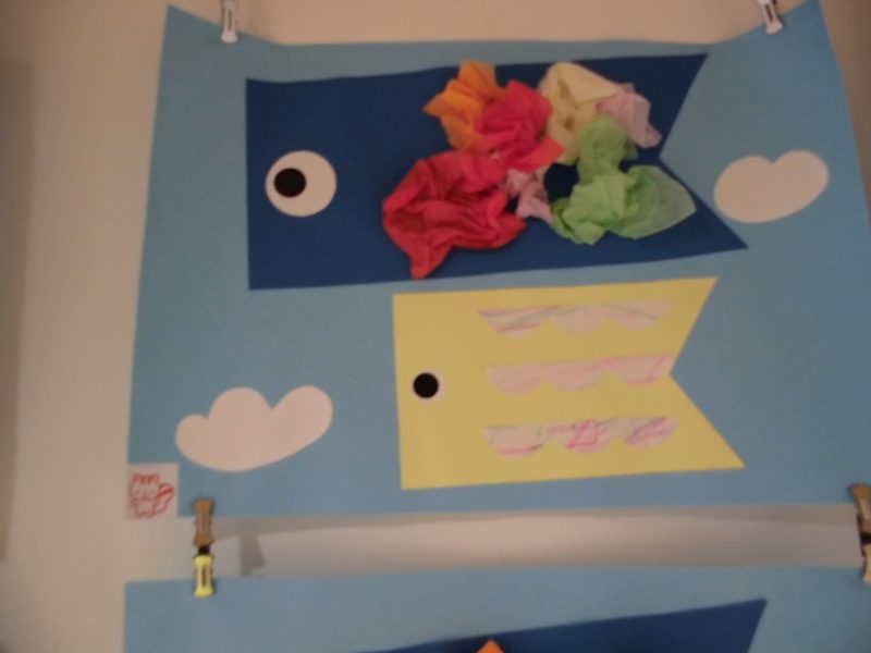 こいのぼり制作をしました::善昌寺保育園ニュース