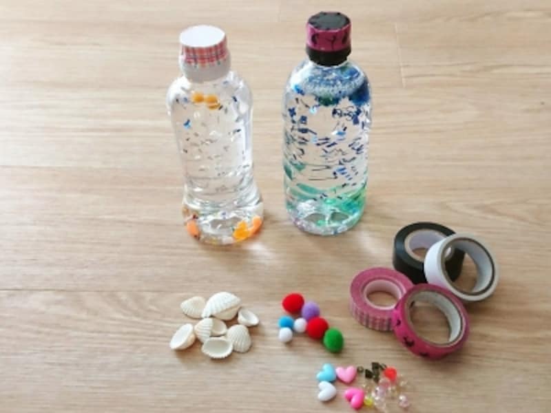 ペットボトル手作りおもちゃビー玉落としの作り方 – こども工作レシピ