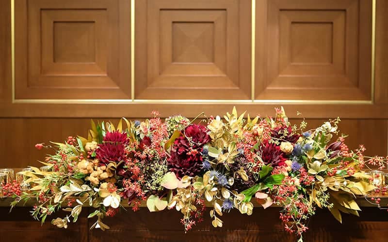 結婚式☆会場装花 白グリーンバージョンUPしました