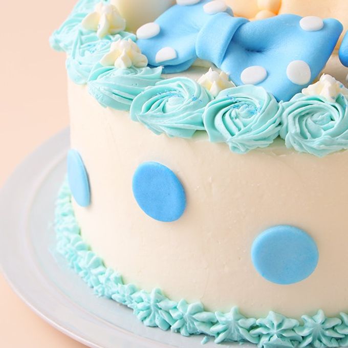 KanonBabys おむつケーキ 女の子 出産祝い 赤ちゃん 誕生日 ベビーシャワー ギフト 3段 Sサイズ