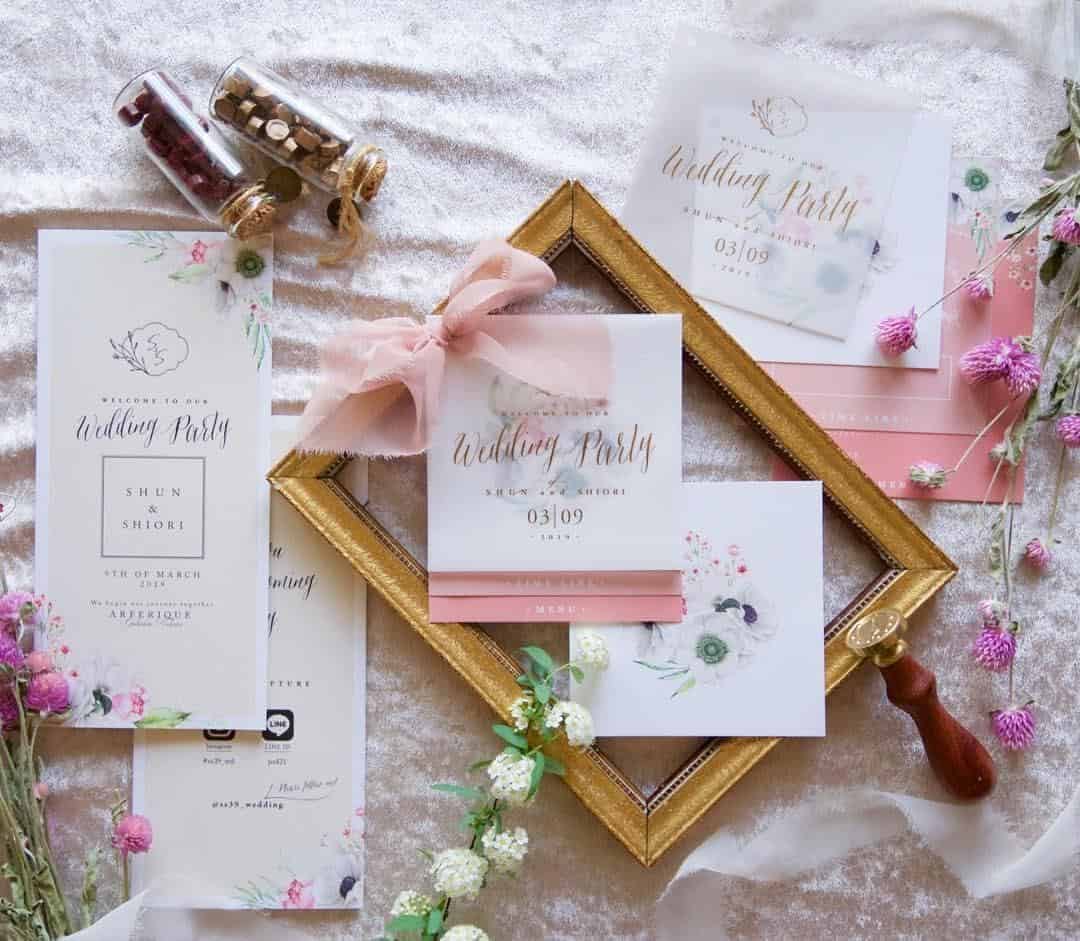 結婚式を手作り♡フリー素材サイト≪ペーパーアイテムからムービーまで≫12選ウェディングニュース