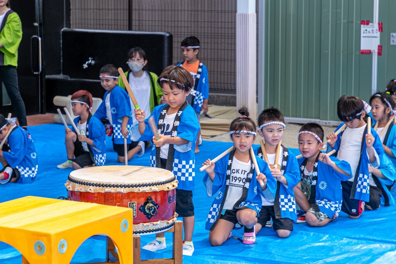 夏祭りがやってきた！新穂トキっ子保育園社会福祉法人 勇樹会