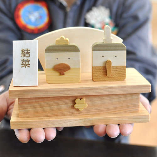 dショッピング 雛人形 ひな人形 コンパクト 親王飾り 吉徳 花ひいな 親王平飾り うさぎ 送料無料木目込み うさぎ ちりめん素材 ひな祭りひなまつり 雛祭り お雛様 かわいい シンプル 初節句 節句 桃の節句 女の子 お祝い プレゼントカテゴリ：の販売できる商品