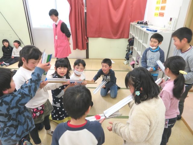 誕生日会～ゲーム～学童保育ちびっこルーム「ミッキー」