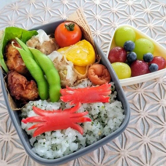 学童弁当🍙 全部が雑www家庭料理 手作り弁当 学童弁当 手抜き弁当 食べてくれてありがとう たくさん食べて大きくなぁれ 小学一年生 男の子弁当夏休み 夏休み弁当 弁当記録 節約時短レシピ ズボラ母 小1男の子 兄弟 保育園弁当 男の子2人 男の子2人ママ 包まない