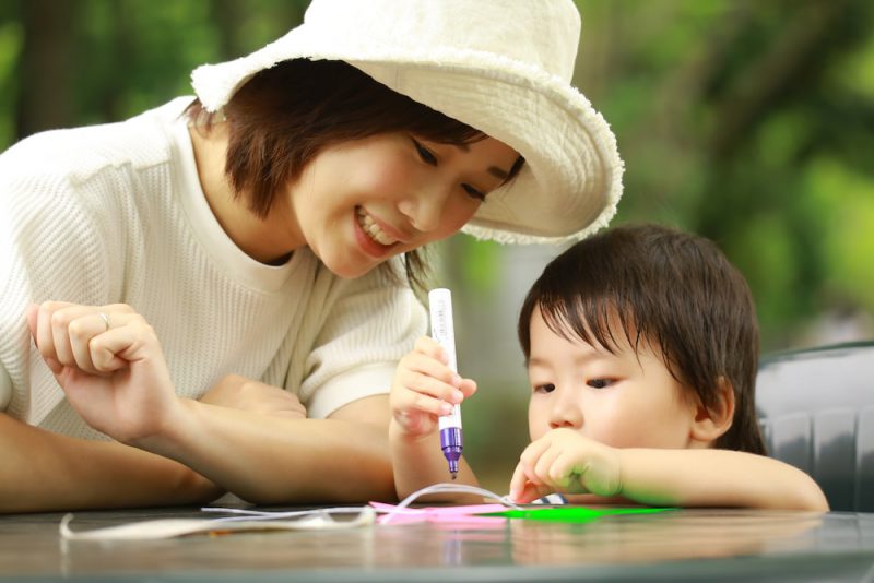 7月27日 七夕で遊ぼう♪ 赤ちゃん広場ぴよぴよ社会福祉法人創新会 ひよこ保育園愛媛県松山市の保育園