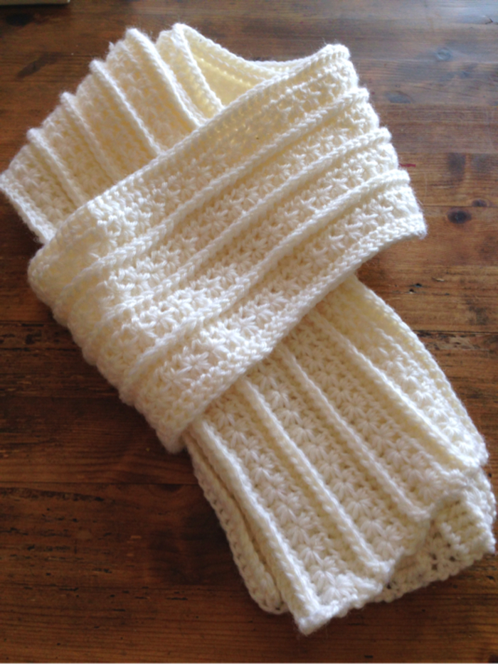 かぎ針編み ひつじちゃんナチュラル🐏でキッズマフラー🧶🐻🧣