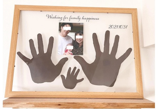 手形足形文字アート 父の日プレゼントは子供の手作りでパパを喜ばせよう！ - コドモアイ