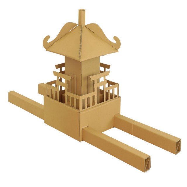 有限会社マルダイ 段ボール製お神輿 2011年おみこしコンテスト入賞作品