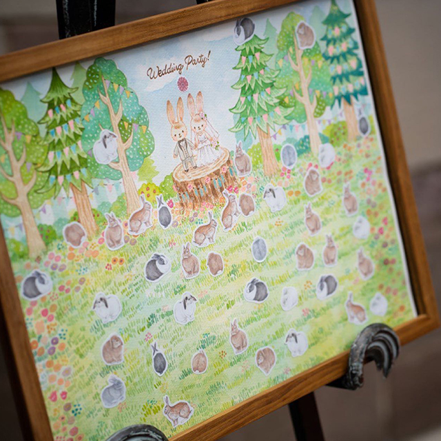 演出説明シート」をDIYしよう！～ウェディングツリー編～ 無料素材テンプレート配付中 - おしゃれな結婚式小物が何でも揃う通販サイト ファルベ