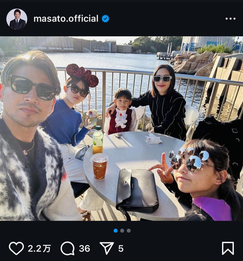 魔裟斗、「娘達のダンスの発表会」での家族ショット公開！ 「心ちゃん可愛すぎ」など称賛の声 2 2- All About ニュース