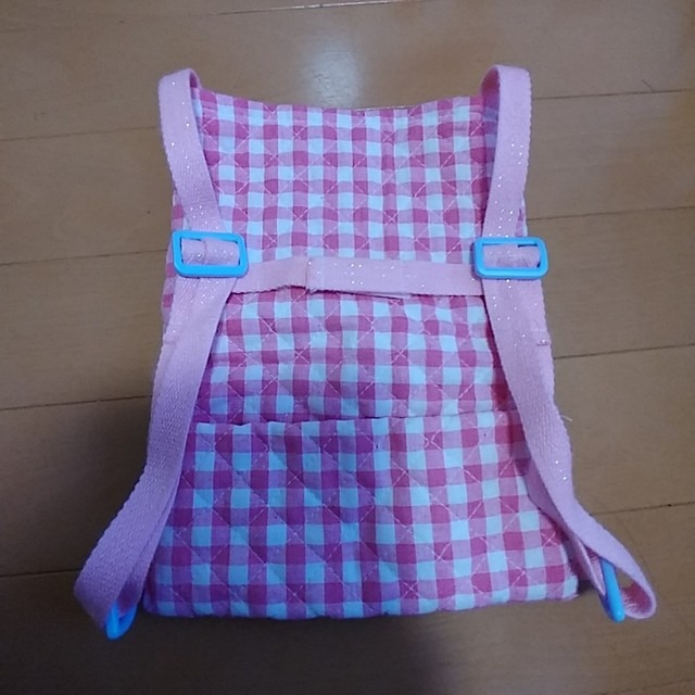 ぽぽちゃん人形の抱っこひもをミニトートバッグリメイクで試作0円女医の子育て