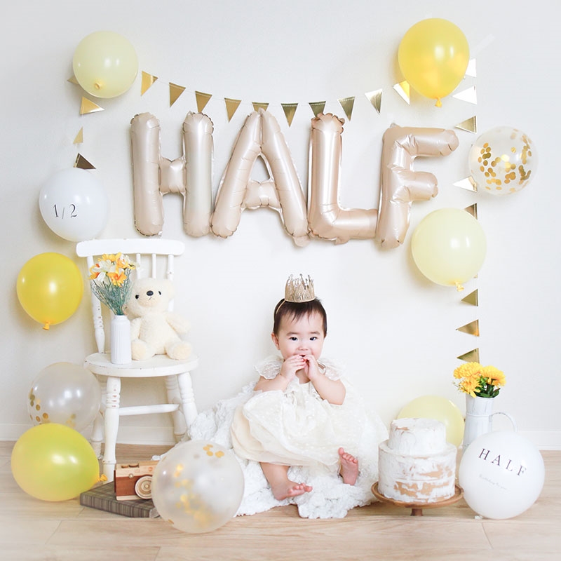 ハーフバースデーとは何？由来やお祝いの仕方を解説 - ハピリィフォトスタジオ