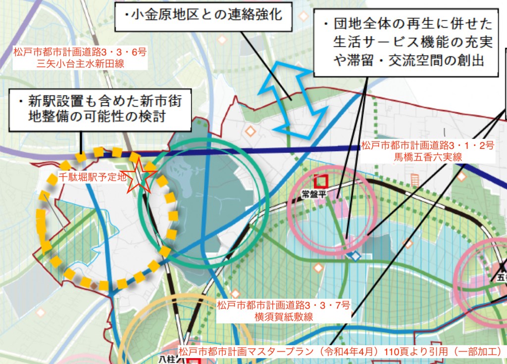 JR武蔵野線・千駄堀新駅予定地の現況（2022年10月） | 松戸スタイル