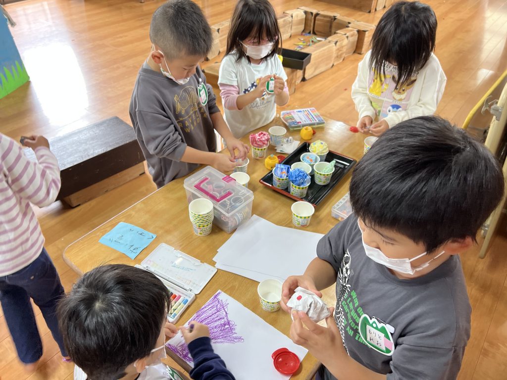 夏祭りごっこ - つばめのこ保育園 湘南台