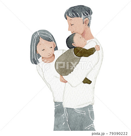 手書き線画イラスト 幸せ親子 背中に乗せてお馬さんごっこ179142457 毎月1点無料 フリー のストックフォト イメージマート