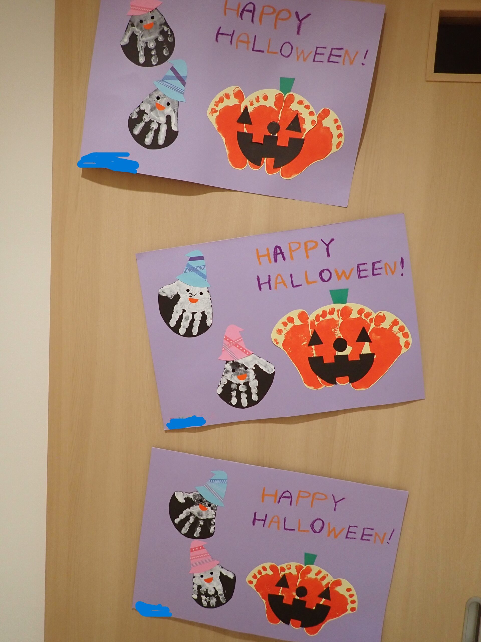 ☆たいよう組 1歳児 ハロウィン製作☆│三鷹市 まどみ保育園