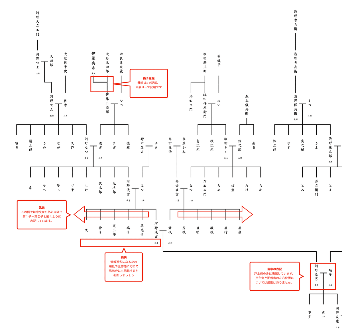家系図チェック 自分で家系図が書きたい！ともえみ流☆家系図の書き方司法書士やまよりともえみ流☆生前対策の人