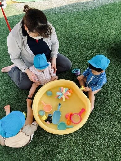 水遊び🐠ブログ岡山市東区の企業主導型保育園ひまわりキッズランドの公式ブログです