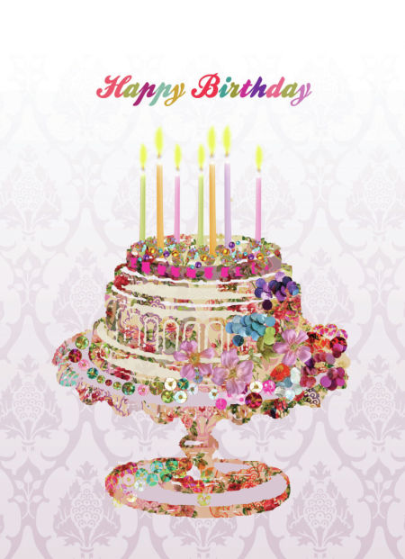 メッセージカードテンプレート03「誕生日プレゼントイラスト」 ワード・Word 無料ダウンロードテンプレートNAVI