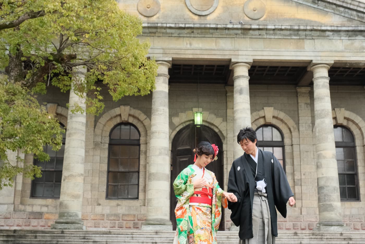 大阪の和装前撮り・フォトウエディングのスタジオゼロ
