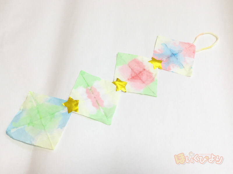 ペットボトル風鈴の織り姫彦星 七夕製作ゆめかけの可愛い保育書・イラスト・壁面・似顔絵