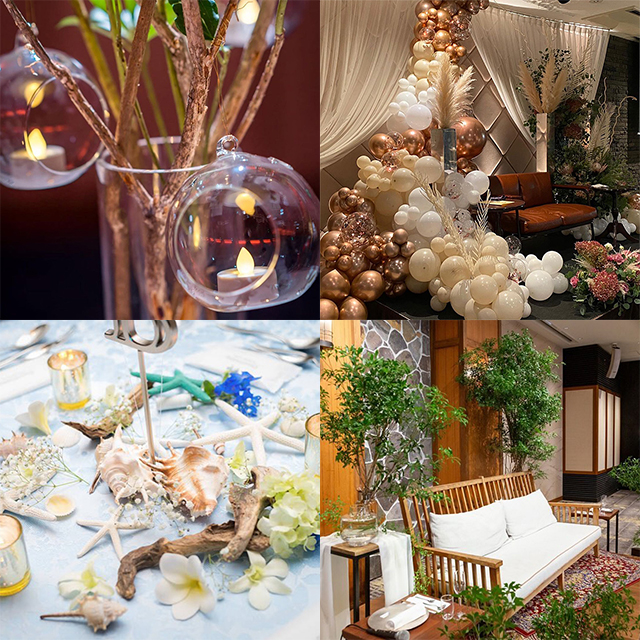 会場装花 成功のカギを握るのは・: 大人婚 最高の思い出づくり