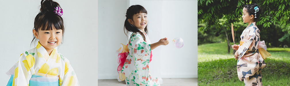 娘のセパレート浴衣を手作り☆LEE