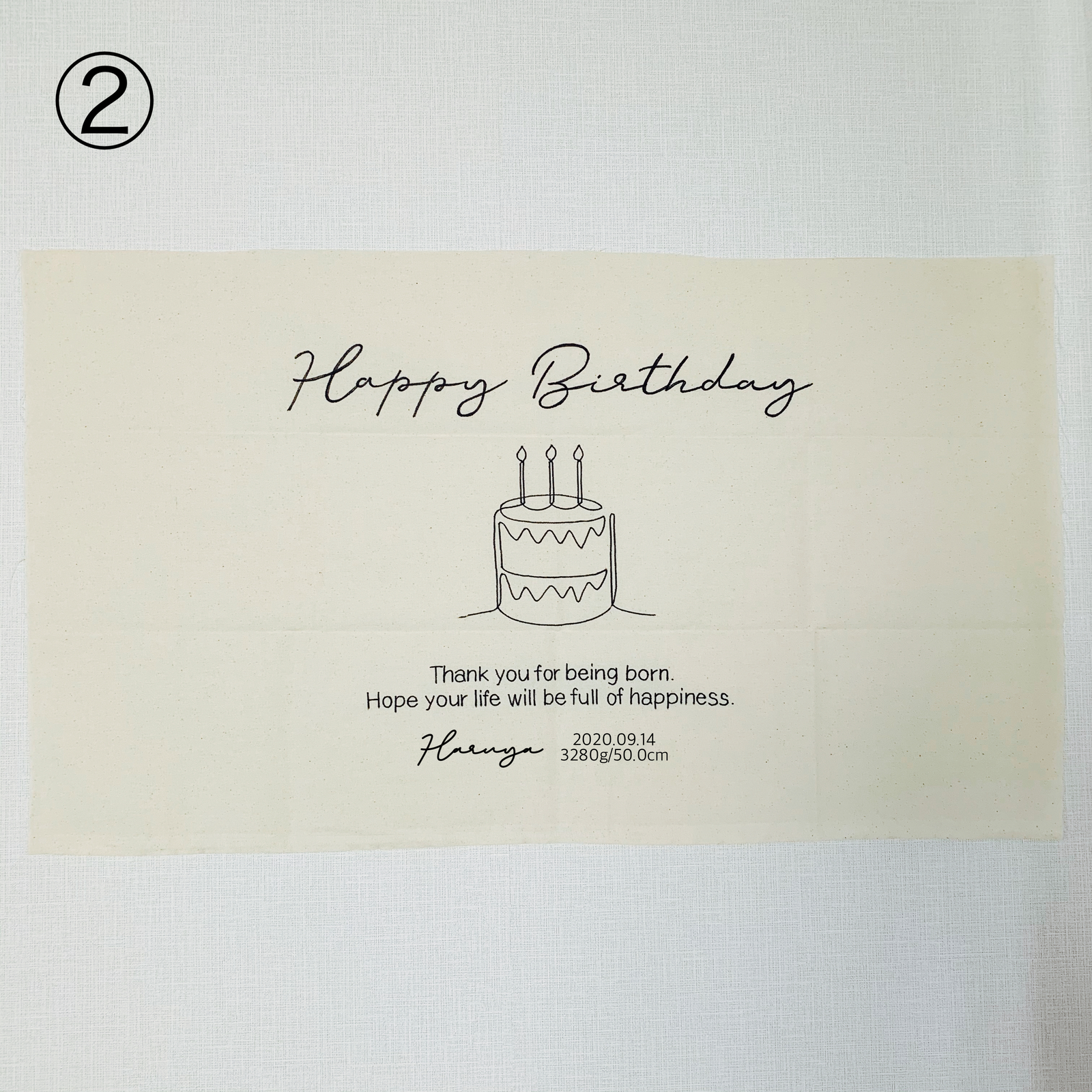 無料テンプレート配布 100均アイテムで！手作りバースデータペストリーFUNmily by fotowa