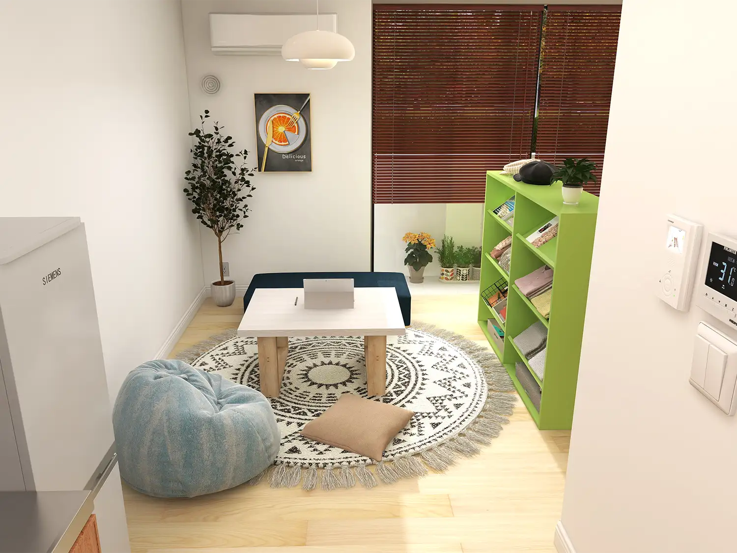 両側から使える壁面収納を子ども部屋の間仕切りに。 - オーダー家具・壁面収納・収納ラボ