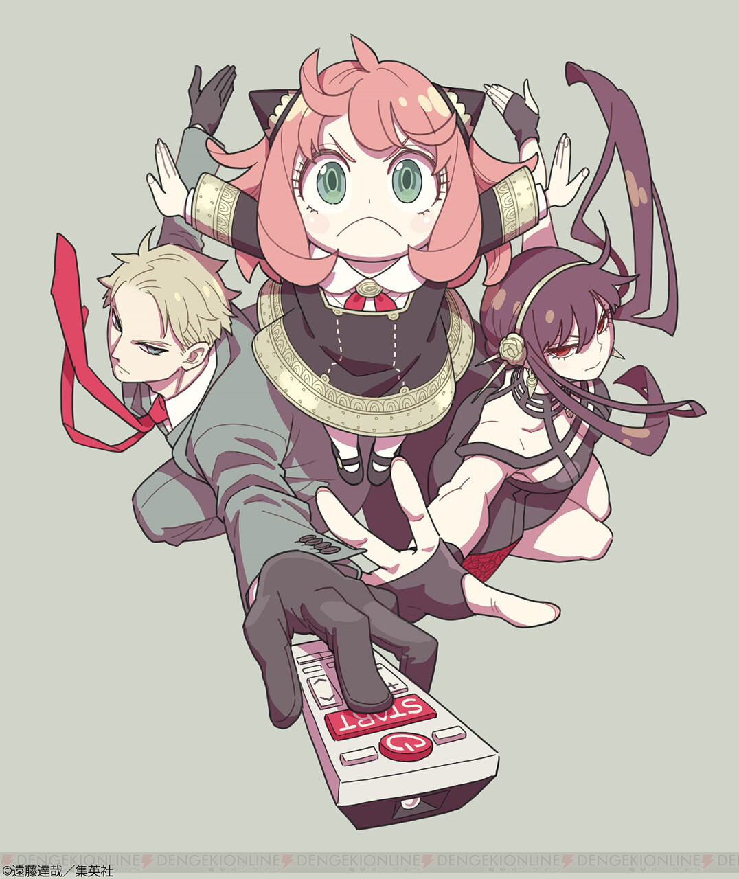 動くヨルさんに会えるまであと3日 アニメ『SPY×FAMILY』最新イラスト公開 - 電撃オンライン